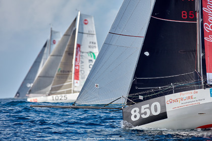 23_22833   © Thierry Martinez. LES SABLES D'OLONNE, 85 - FRANCE 25 septembre 2023.Départ MINI TRANSAT 2023. Départ du Dimanche 24 septembre retardé au Lundi 25 Sept .Les Sables d’Olonne (FRA)    Santa Cruz de la Palma ( Canaries)    St François ( Guadeloupe): 4050 NM.