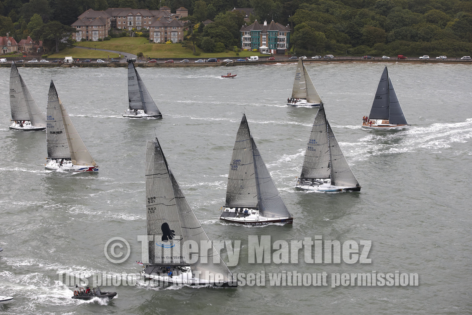 JP Morgan Asset Management Round The Island Race.