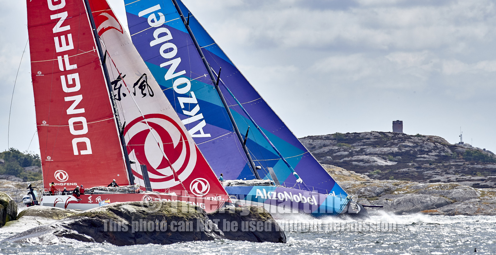 team AkzoNobel  in Volvo Ocean Race 2017-18.