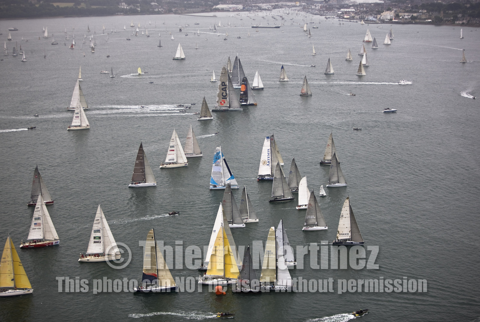 JP Morgan Asset Management Round The Island Race. 20 June 2009.