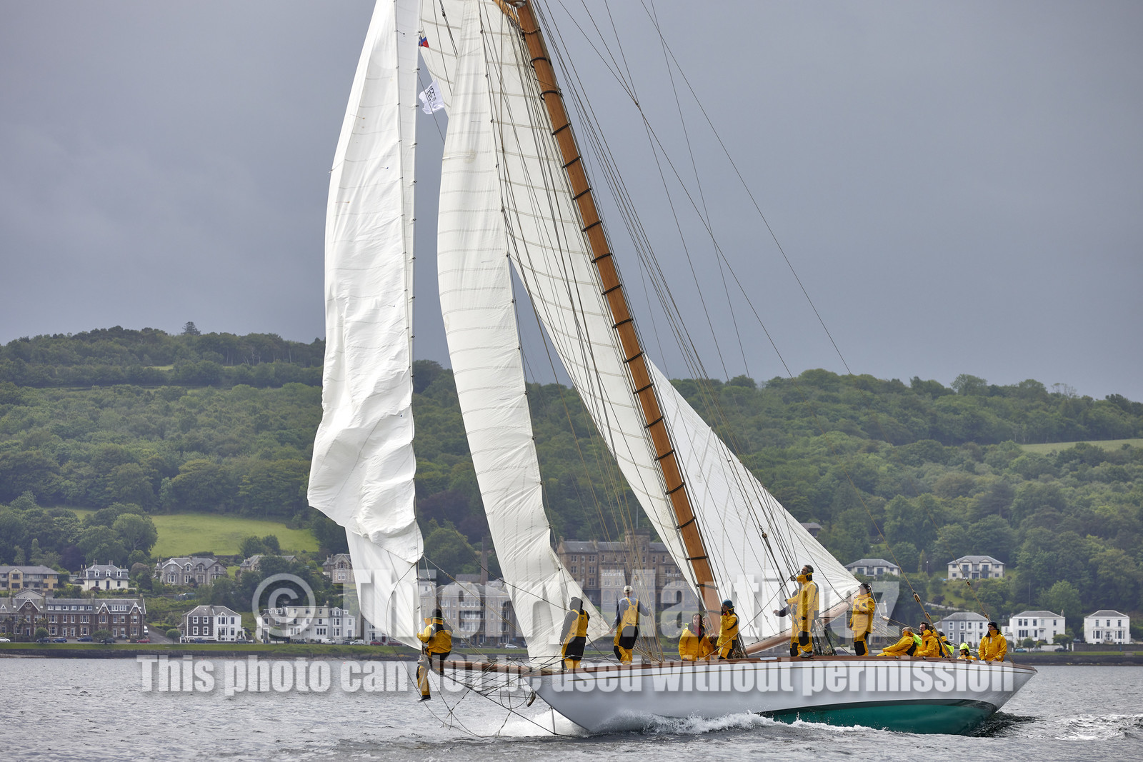 22_17006   © Thierry Martinez.FAIRLIE,SCOTLAND - UK 13th June 20222022 RICHARD MILLE FIFE REGATTA.Day 3;
