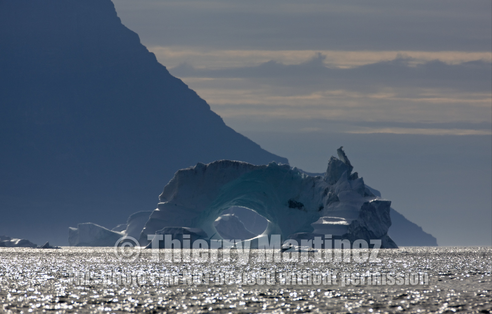 Schooner LA LOUISE sailing on west coast of Greenland.