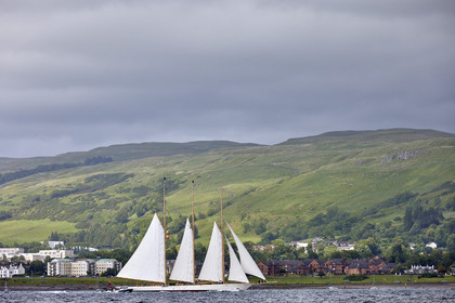 22_17033   © Thierry Martinez.FAIRLIE,SCOTLAND - UK 11th June 20222022 RICHARD MILLE FIFE REGATTA.Day 1. Race cancelled ,