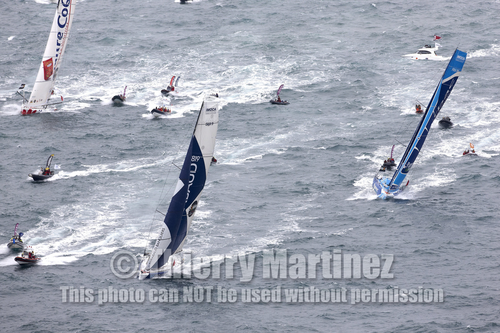 VENDEE GLOBE 2012 13 , Start 10 Nov 2012.