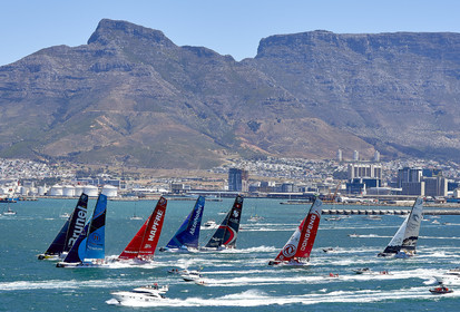 team AkzoNobel  in Volvo Ocean Race 2017-18.