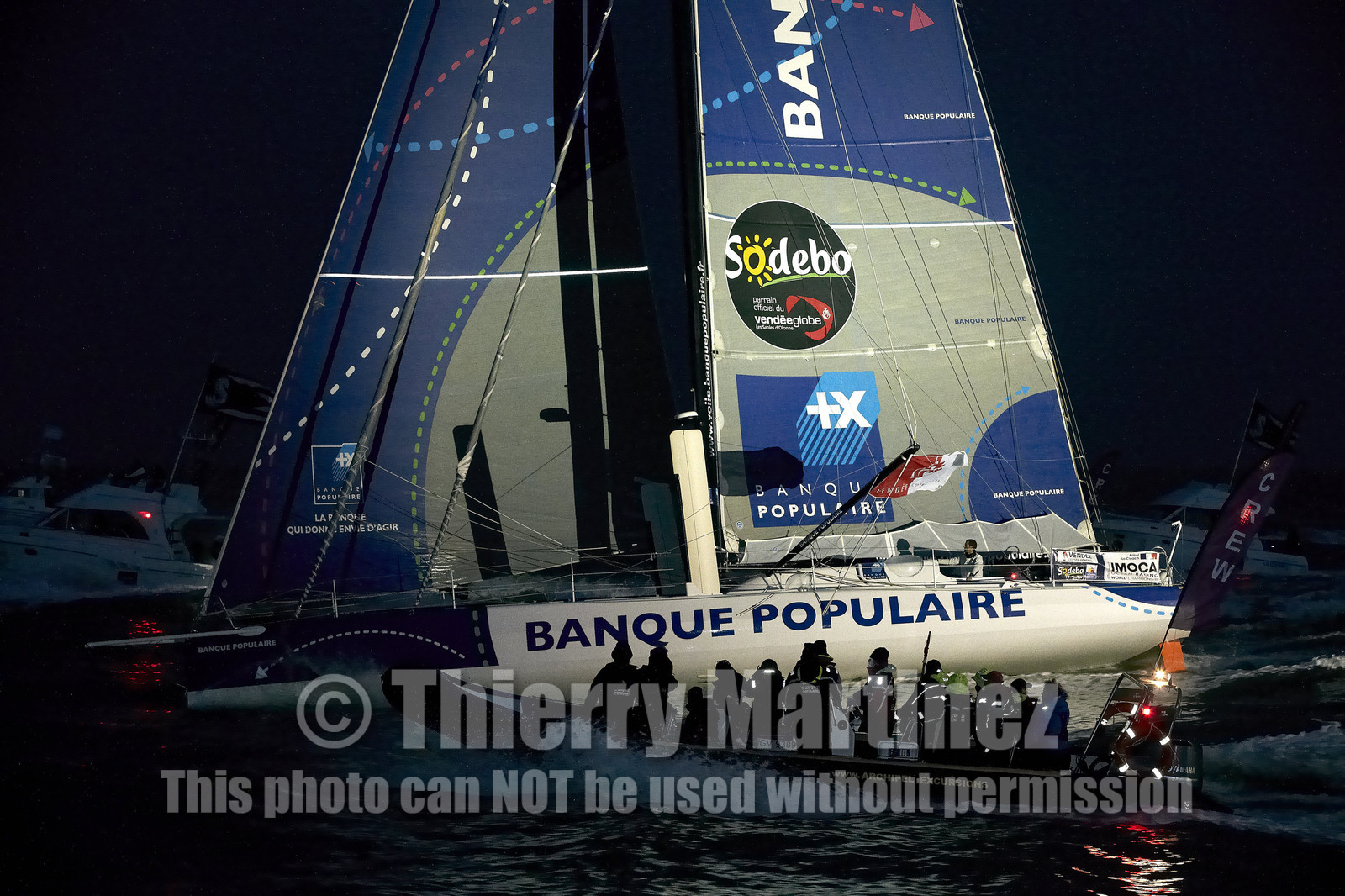 2012 13 VENDEE GLOBE. Armel Le Cleac'h (FRA) BANQUE POPULAIRE 2nd .
