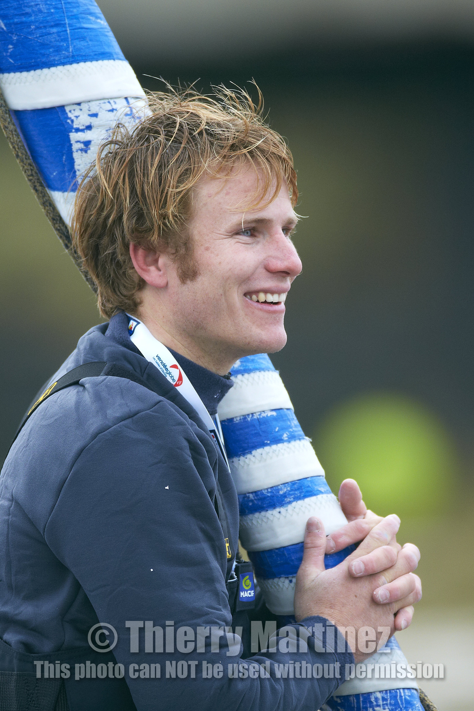2012 13 VENDEE GLOBE. Winner arrival in Les sables d'Olonne (FRA