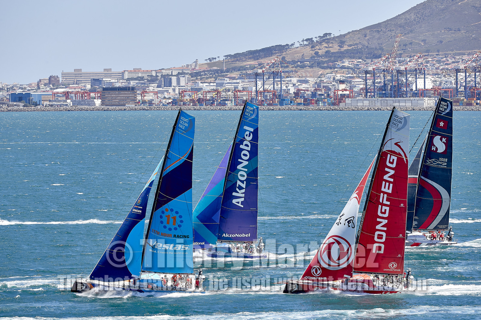 team AkzoNobel  in Volvo Ocean Race 2017-18.