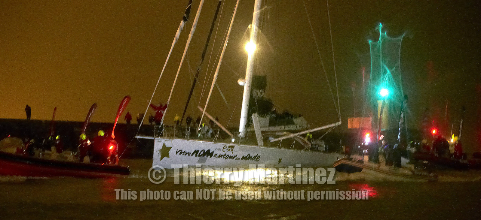 2012 13 VENDEE GLOBE.Bertrand de Broc (FRA) VNAM, aver EDM Projets