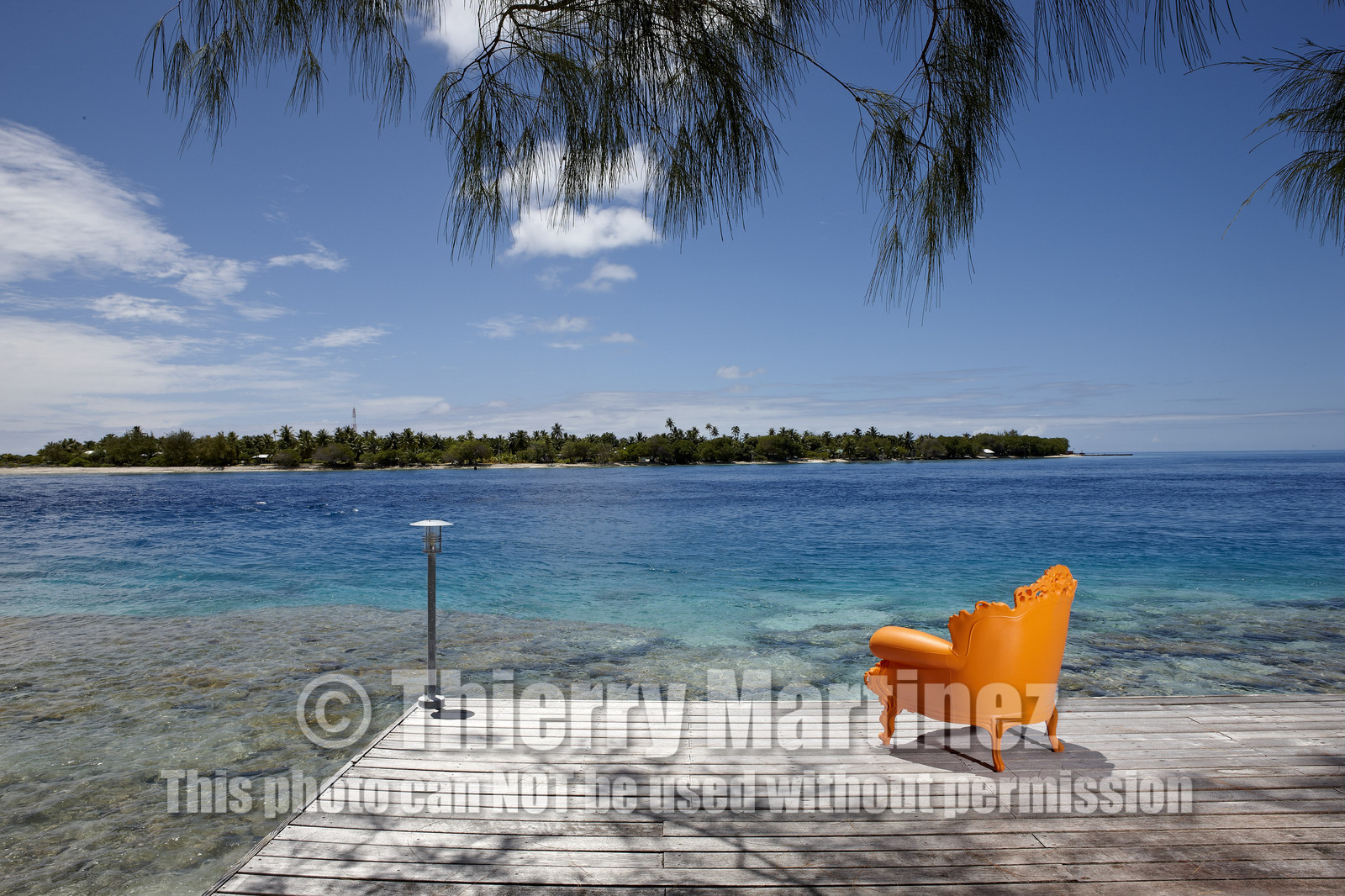 15_026642  ©ThMartinez Sea&Co.  RANGIROA - ARCHIPEL des TUAMOTU. POLYNESIE FRANCAISE .  8 Février 2015. .Le relais de Joséphine..