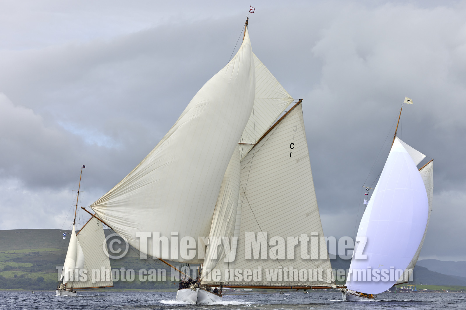 22_17006   © Thierry Martinez.FAIRLIE,SCOTLAND - UK 13th June 20222022 RICHARD MILLE FIFE REGATTA.Day 3;