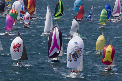 JP Morgan Asset Management Round The Island Race. 20 June 2009.