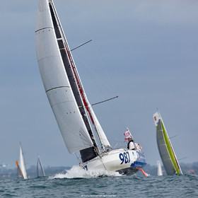 23_22629   © Thierry Martinez. LES SABLES D'OLONNE, 85 - FRANCE 25 septembre 2023.Départ MINI TRANSAT 2023. Départ du Dimanche 24 septembre retardé au Lundi 25 Sept .Les Sables d’Olonne (FRA)    Santa Cruz de la Palma ( Canaries)    St François ( Guadeloupe): 4050 NM.