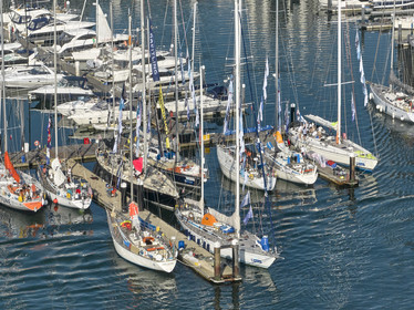 23_17778   © Thierry Martinez   Studio Borlenghi.SOUTHAMPTON,  - UK 9 septembre 2023.OCEAN GLOBE RACE 2023.Start Leg 1 Sunday 10th Sept 2023: Southampton ( UK)   Cape Town ( South Africa) - 6650NM.