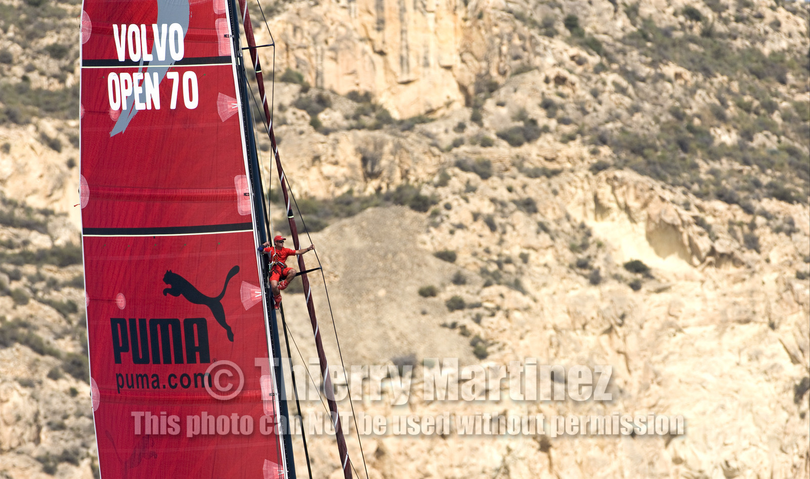 VOLVO OCEAN RACE - 2008 2009. IN-PORT RACE in Alicante-Spain.