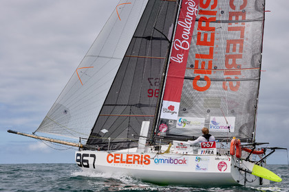 23_22038   © Thierry Martinez. LES SABLES D'OLONNE, 85 - FRANCE 25 septembre 2023.Départ MINI TRANSAT 2023. Départ du Dimanche 24 septembre retardé au Lundi 25 Sept .Les Sables d’Olonne (FRA)    Santa Cruz de la Palma ( Canaries)    St François ( Guadeloupe): 4050 NM.