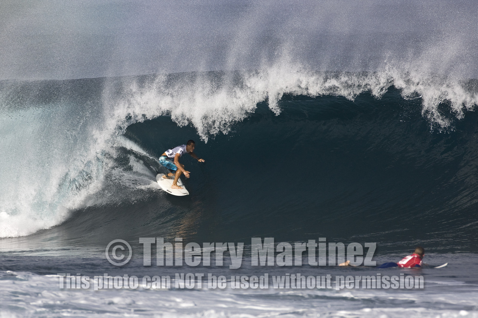 2011 VOLCOM PIPE PRO  ( Surf contest) at Banzai Pipeline Beach, North Shore - Oahu - Hawaii.