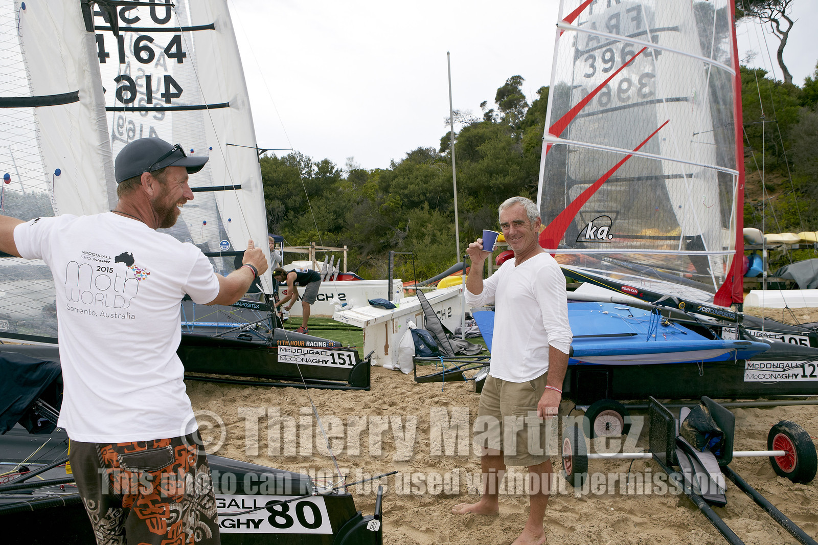 2015 McDougall + McConaghy Moth Worlds. Sorrento - VIC AUSTRALIA  . 6 16 January 2015. Organize by Sorrento Sailing Couta Boat Club.